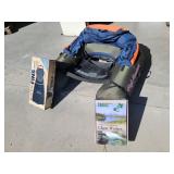 High Adventure Float Tube-Chest Waders-Fins