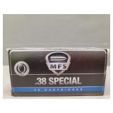 50 Rds - 38 Spec - MFS