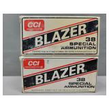 100 Rds - 38 Spec 125gr - CCI Blazer