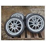 4- Tires (215/45R18 89V) and Rims