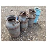 4 - Milk Cans