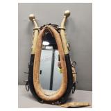 Vintage Horse Hames Mirror