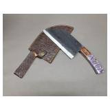 High Carbon Knife w/ Sheath