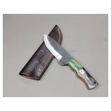 High Carbon Knife w/ Sheath