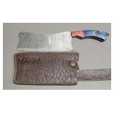 Damascus Knife w/  Sheath