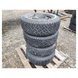 4 - Goodyear Ultra Grip 205/70R14 Studded Tires