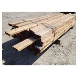 2" x 6" Rough Sawn Redwood