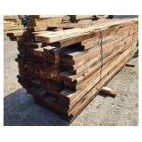 2" x 6" Rough Sawn Redwood