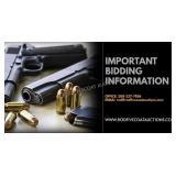 Important Bidding Information