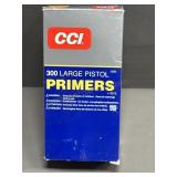 1000 - No. 300 Large Pistol Primers - CCI