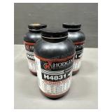 3 - Hodgdon H4831 Powders     NO SHIPPING