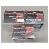60 Rds - 41 Rem Mag 210gr DCHP - Speer