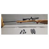 * Winchester Model 75 22LR Rifle & Scope in Case