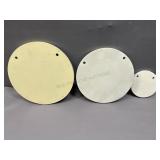 3 - 3/8" AR Plate TARGETS - 4-1/2" - 9" - 10"