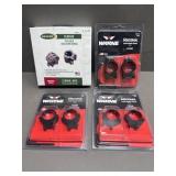 Scope Rings - Weaver & Warne - New