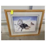 Wolf Framed Wall Art