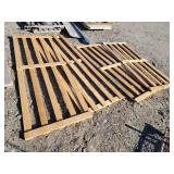 4 - Wood Panels Douglas Fir 8ft -10ft x 40inches