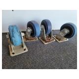 Big Rubber Casters