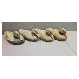 4-- Vintage Duck Decoys