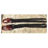 2-- Double Legs Lifting Chain Slings