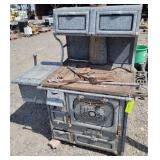 Antique Home Comfort Wood Burning Cook Stove