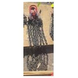 Two- 7 ft Double Legs Lifting Chains Slings