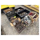 Vintage Auto Gears, Lenses, Lights, Dash Hardware