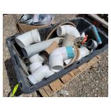 Tote of PVC Fittings