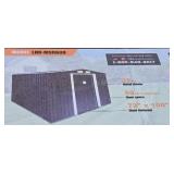 6 Ft X 8 Ft Galvanized Apex Roof Metal Shed