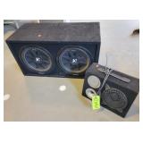 Kicker Sub Box, Portable Speaker Box