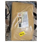 Yellow Outdoor Patio Fabric Screen