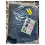Black Outdoor Patio Fabric Screen