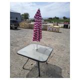 Patio Table w/ Umberella