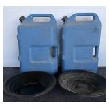 2 Water Jugs/Gold Pans
