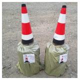40-- New 27" Traffic Safety Cones