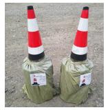 40-- New 27" Traffic Safety Cones