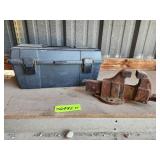 Vise Clamp/Tool Box with Tools
