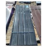 30 Pieces-- Black Metal Roof Panels 7.87