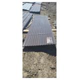 30 Pieces-- Brown Metal Roof Panels 12
