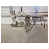 Yard Art/ Fountain w/ Small Table