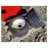 2- Small Trailer Tires 18.5 X 8.50-8