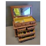 Costume Jewelry & Jewelry Box