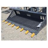 72" Skid Steer Rock Bucket