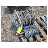 Used Roll of Barbed Wire/ Hose Reel