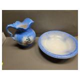Antique Bowl & Pitcher