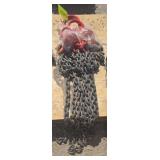 Two- 7 ft Double Legs Lifting Chains Slings