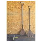2 - Hay Knives & 2 - Silage Forks