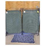 2-- Dog Cots w/ Pads