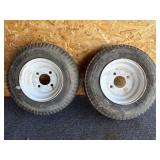 2- Small Gate Tires