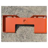 3/8" Thick Skid Steer Mount Plate Quick Attach